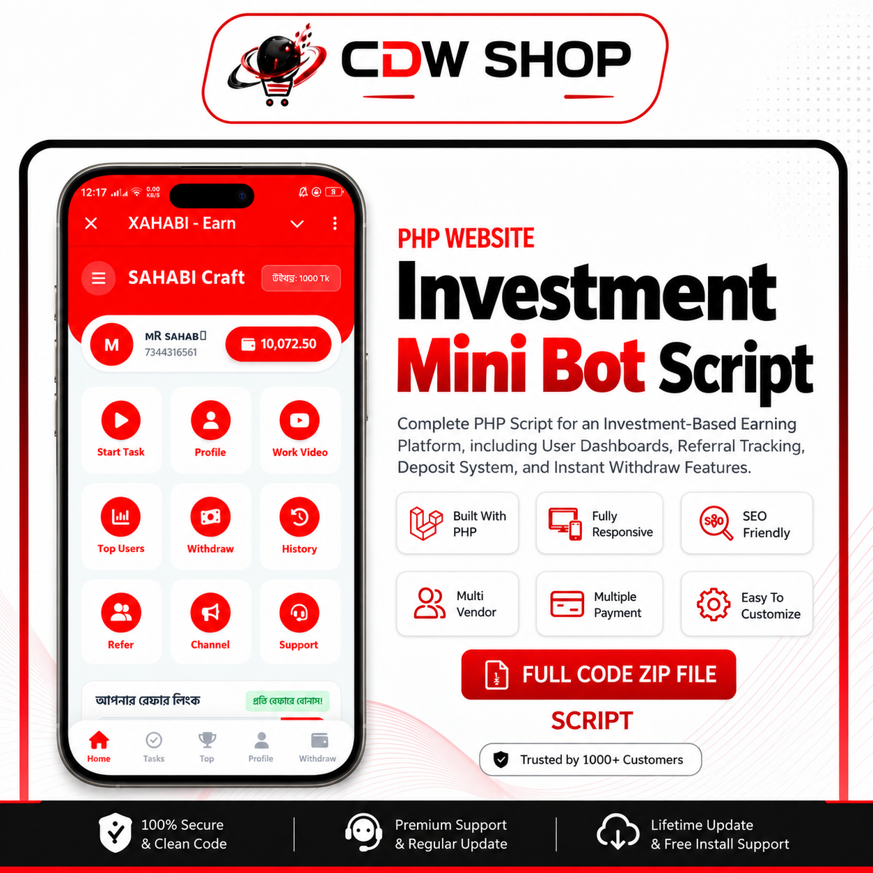 Investment Mini Bot Script 